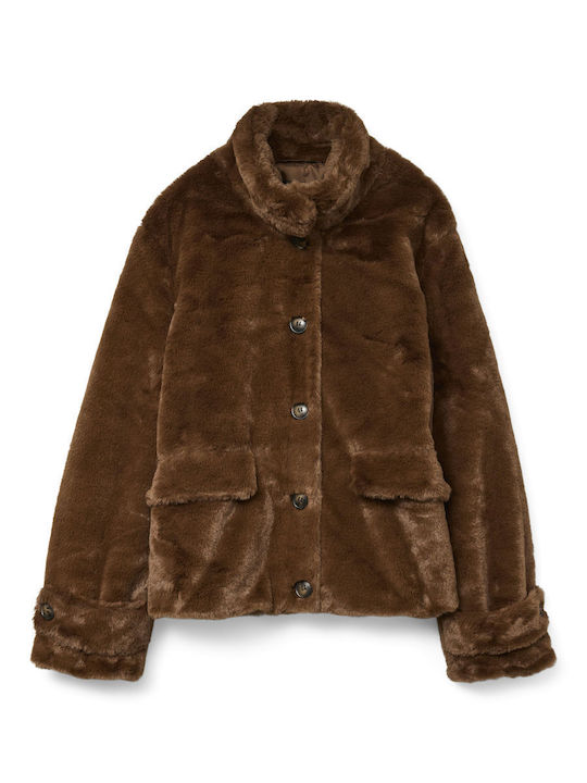Women's Short Fur Brown