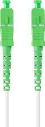 Lanberg Optical Fiber Cable SC/APC-SC/APC 25m White