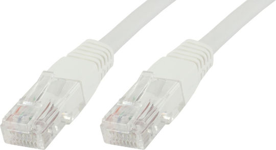 Microconnect U/UTP Cat.5e Ethernet Network Cable 1m White 1pcs