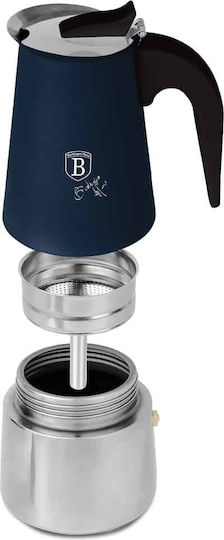 Berlinger Haus Μπρίκι Espresso 6cups Inox Ασημί