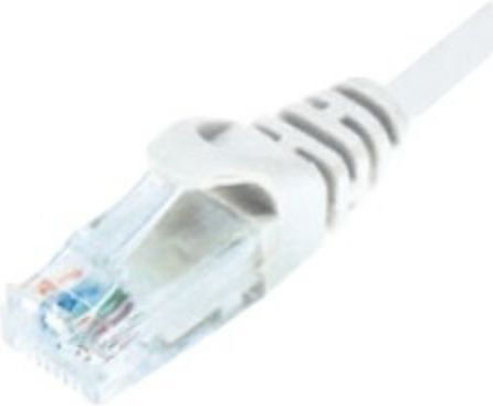 U/UTP Cat.6 Gigabit Network Cable Ethernet 3m White 5 Pieces