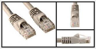 Logo Collection U/UTP Cat.5e Netzwerkkabel Ethernet 15m Graue 2 Stück