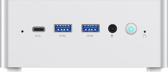 Mini Pc Minis Forum Nab6 Intel Core I5-12600h Intel Iris Xe Graphics Barebone Сребърен