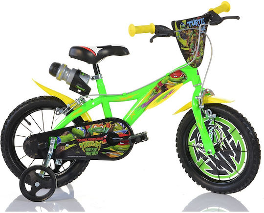 Dino Cartoon 16" Bicicletă pentru copii de Oras Verde
