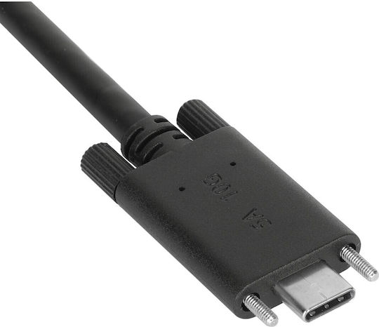 Targus USB 3.0 Kabel USB-C männlich - USB-C Power Delivery (PD) Schwarz 1,8 m ACC1122GLX