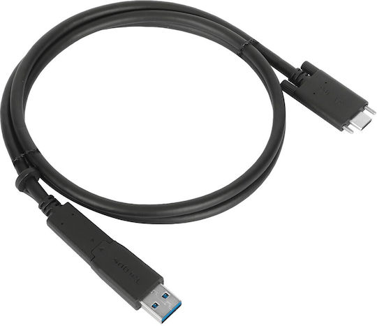 Targus USB 3.0 Kabel USB-C männlich - USB-C Power Delivery (PD) Schwarz 1,8 m ACC1122GLX