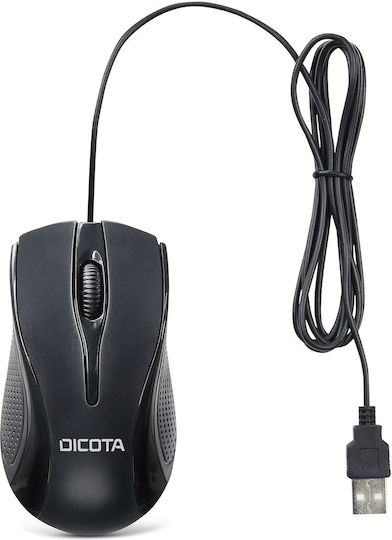 Dicota D32011 Cu fir Mouse Negru