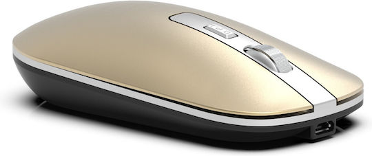 Inca IWM-531RS Ασύρματο Bluetooth Ποντίκι Χρυσό