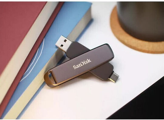 Sandisk Extreme PRO Dual 512GB USB 3.2 Stick with USB-C & USB-A Connection Black