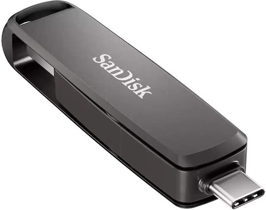 Sandisk Extreme Pro Dual 2TB USB 3.2 Stick με σύνδεση USB-A & USB-C Μαύρο