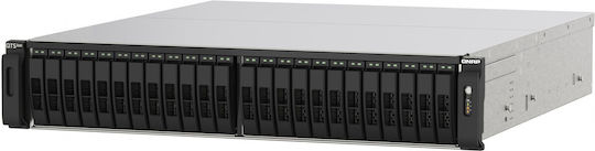 QNap NAS Tower με 24 θέσεις για SSD και 2 θύρες Ethernet (TS-h2490FU-7302P-256G)