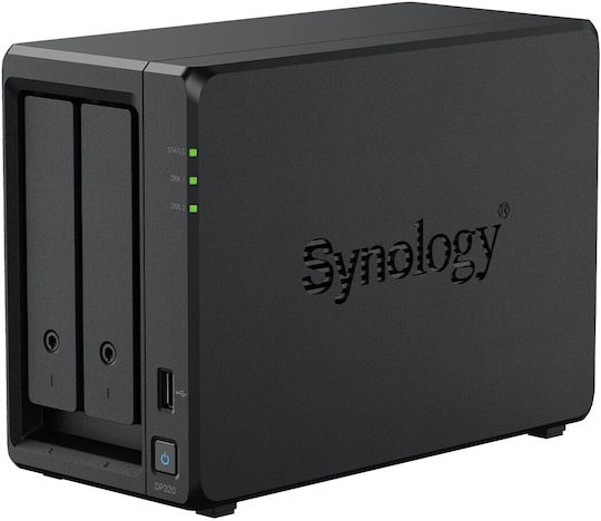 Synology ActiveProtect Appliance NAS Tower με 2 θέσεις για HDD/SSD και 2 θύρες Ethernet