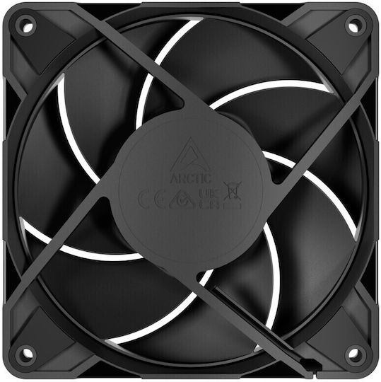Arctic P12 Pro Reverse Blade Case Fan 120mm 3000rpm 73cfm Without LED Lighting and 4-Pin PWM Connection