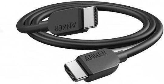 Anker HDMI 2.1 Ultra High Speed 48Gbps 4K 120Hz HDR VRR Cable HDMI Male - HDMI Male 1.8m Black
