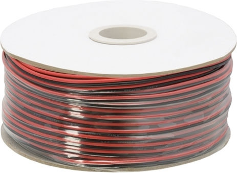 100 Meters Speaker Cable 2 X 0.50 Mm² 100m/carton Packaging