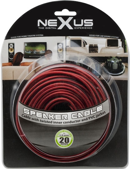 Speaker Cable 2x1.5mm² 20m