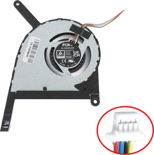 Γνήσιο Ανεμιστηράκι Fan Laptop Asus Tuf Fa507re Fa507rc Fa507rf Fx507zc Fx507ze Cpu