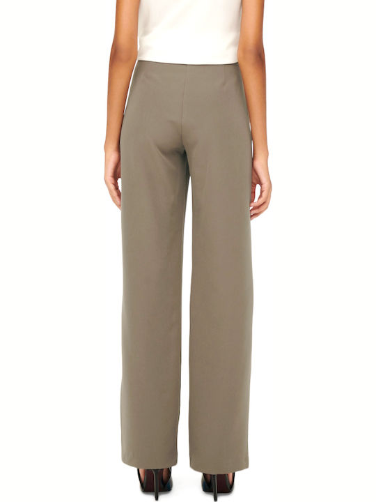 Only Damen Stoff Hose Straight Falcon