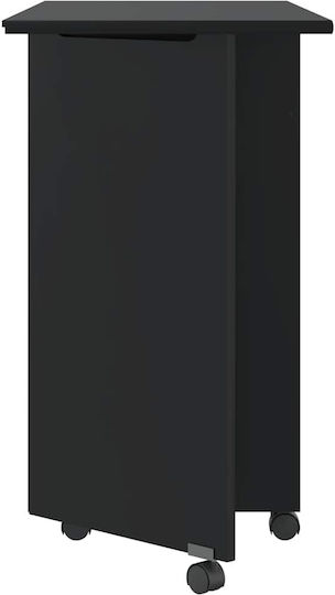Schreibtisch Moss Holz Black 105.5x39x74.5cm