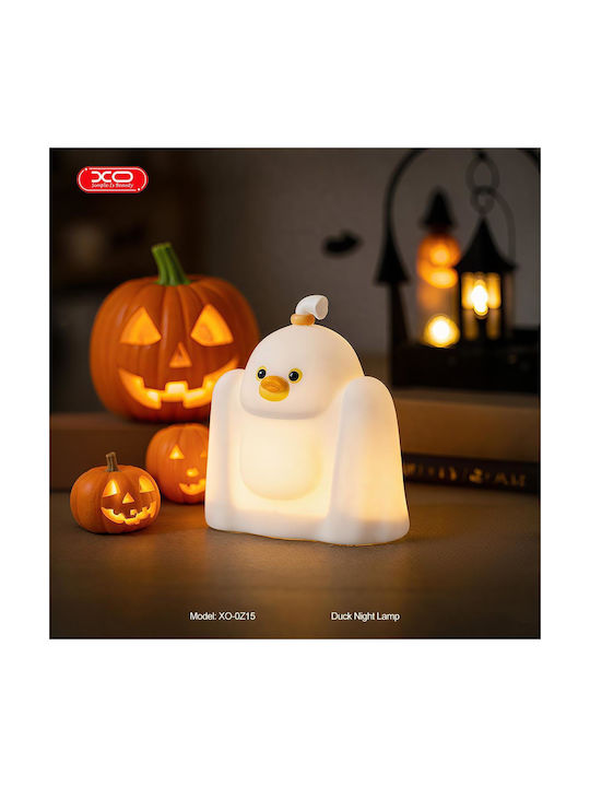 XO Kids Decorative Lamp White 12.85x12.5x7.9εκ.