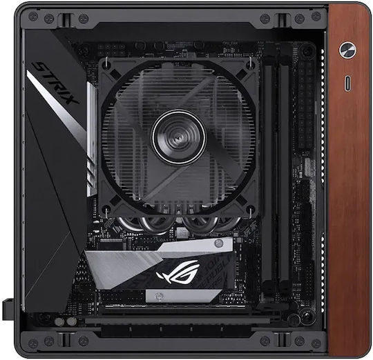 Jonsbo NV10 Mini Tower Κουτί Υπολογιστή Μαύρο