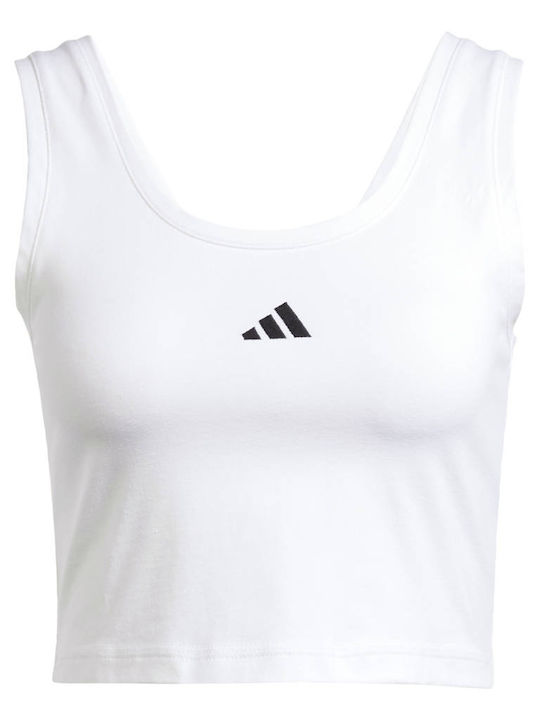 Essentials Γυναικεία Αθλητική Μπλούζα Αμάνικη White