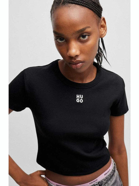 Delanor Γυναικείο T-shirt Μαύρο