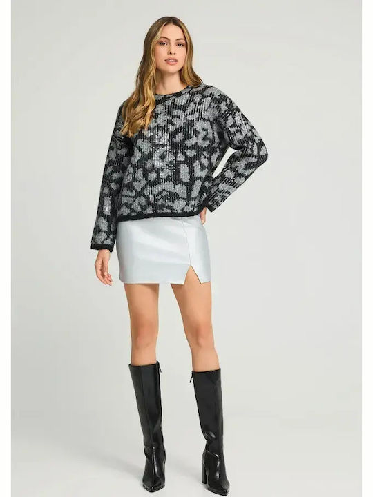 Women's Sweater Animal Print Leopard