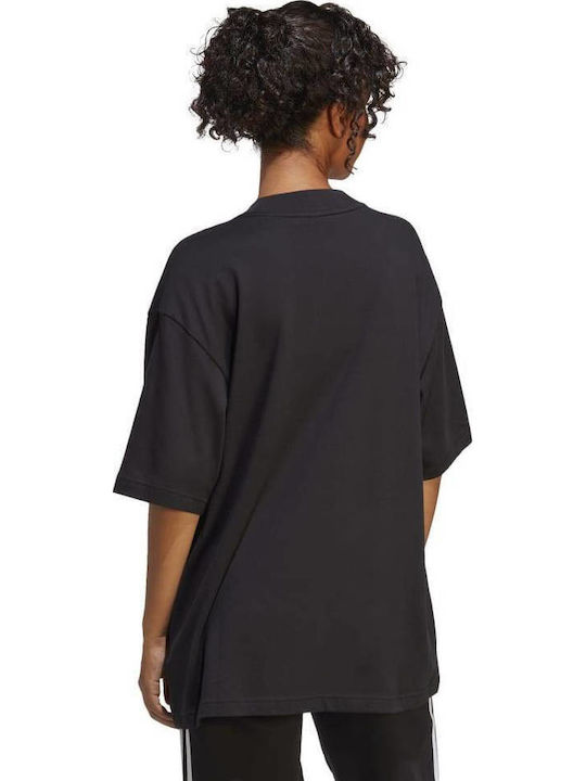 adidas Future Icons Badge of Sport Boyfriend T-Shirt Black