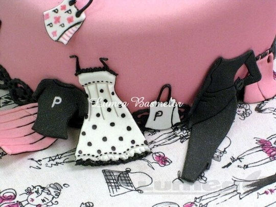 Set Inele Pentru Torturi Fashion Girl 14 Bucăți Patchwork