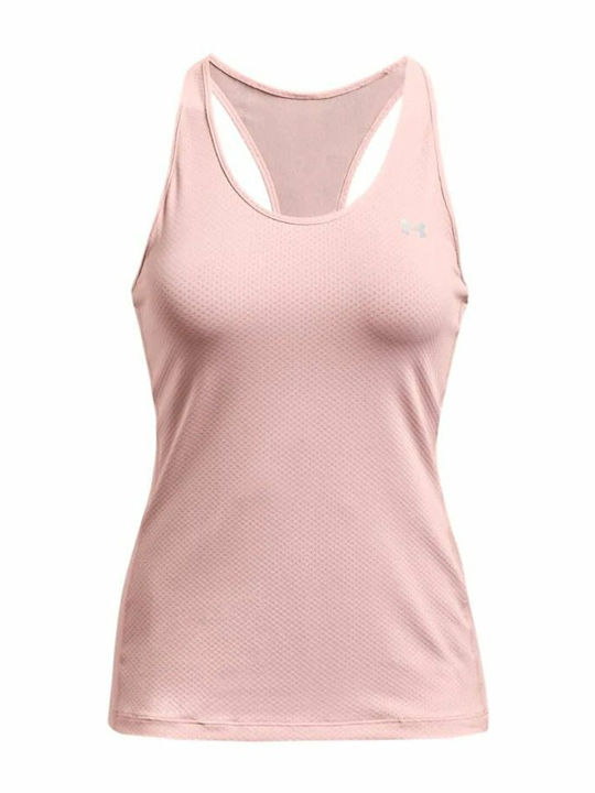 HeatGear Racer Damen Sommer Ärmellose Bluse Rosa