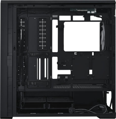 Lian Li Lancool 217 INF Gaming Midi Tower Κουτί Υπολογιστή με Πλαϊνό Παράθυρο και ARGB Φωτισμό Μαύρο