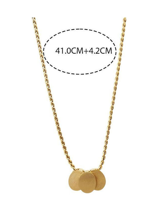 Awear Necklace from Gold Plated Steel