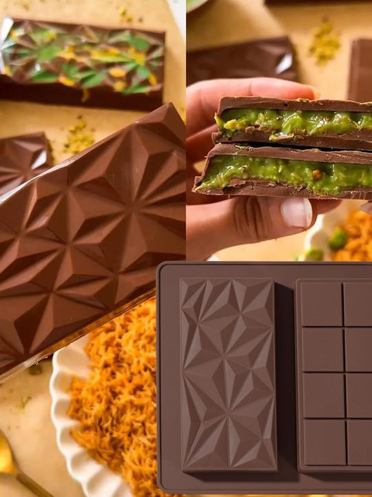 Formă de Patiserie Bomboane de Ciocolată din Silicon 19x22.5buc 1buc