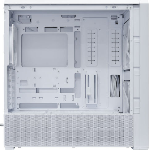 Lian Li Lancool 217 INF Gaming Midi Tower Computer Case with Side Window and ARGB Lighting White