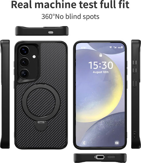360 Full Cover Μαύρο (Galaxy S25 Ultra)