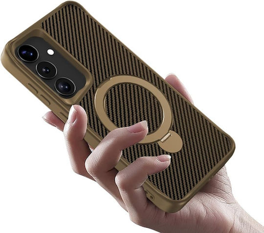 360 Full Cover Χρυσό (Galaxy S25)