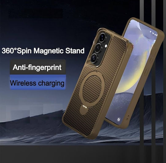 360 Full Cover Χρυσό (Galaxy S25)