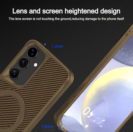 360 Full Cover Χρυσό (Galaxy S25)