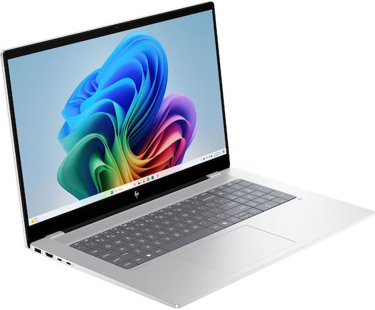 HP OmniBook X 17-dd0013dx 17,3 Zoll IPS Vollständige HD Touchscreen (Ultra 7-256V/16GB/1TB SSD/W11 Startseite) Gletscher Silber (Englisch US Tastatursprache)