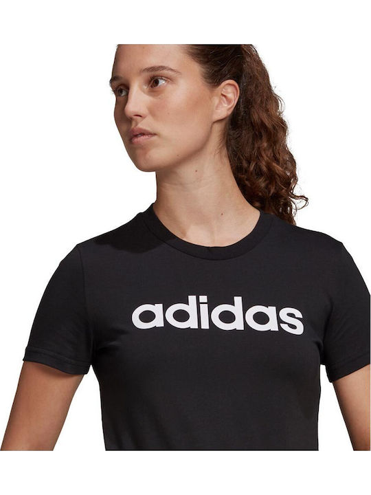 Essentials Linear Γυναικείο T-shirt Μαύρο