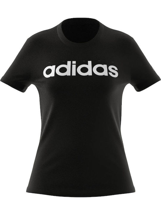 Essentials Linear Γυναικείο T-shirt Μαύρο
