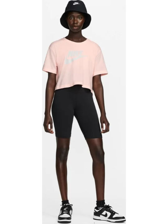 Sportswear Γυναικείο Αθλητικό Crop Top Κοντομάνικο Atmosphere