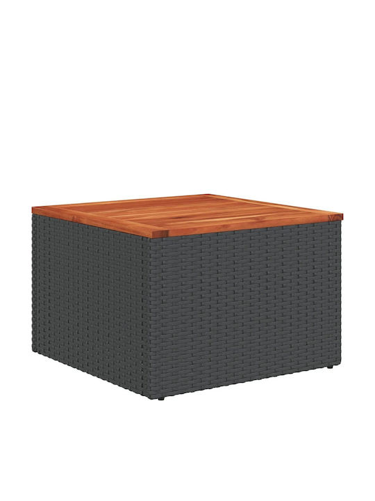 Canapea Cu Patru Locuri De Exterior Din Rattan Cu Perne 55x55x69cm