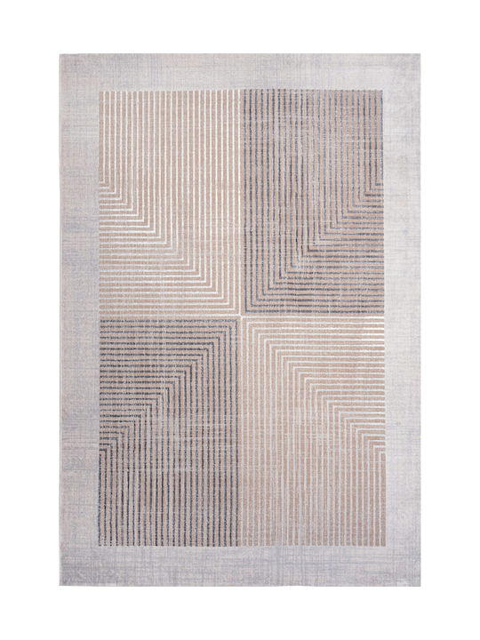 Klonaras Modern 8278 Χαλί Ορθογώνιο Beige White 133x190cm