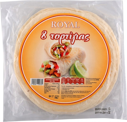 Royal Τορτιγιας Σταρενια 20cm 320gr 8τεμ 02.1.046