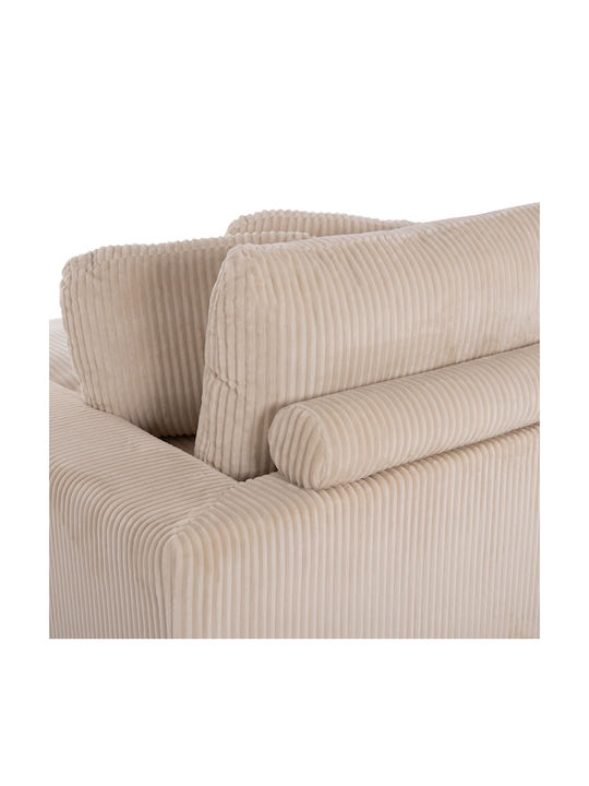 Cranfield Colțar Canapea cu Colțul din dreapta Bej 313x169x80cm.