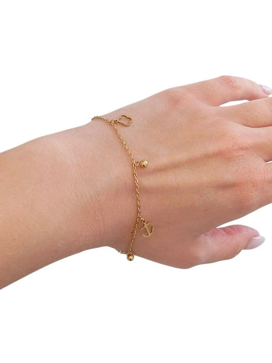 Awear Women's Bracelet with Anchor Design in Steel
