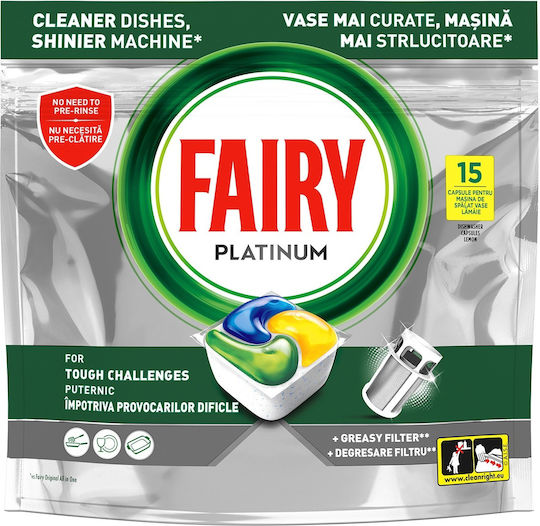 Fairy Platinum Hülsen/Kapseln Geschirrspülmittel