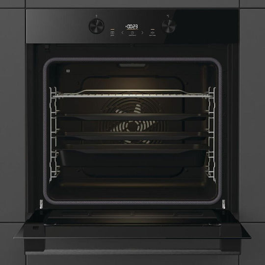 Gorenje G400 Φούρνος άνω Πάγκου 77lt Π59.5εκ. Μαύρος